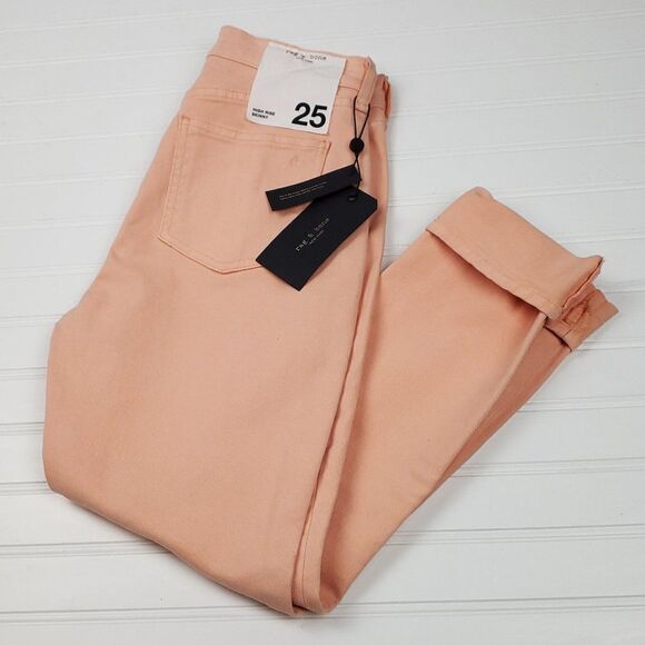 Rag
& Bone High Rise Skinny Jeans - Picture 12 of 15